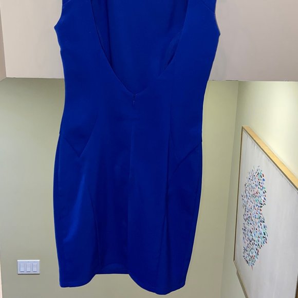 do & be Blue Dress with back cut out - Picture 4 of 4